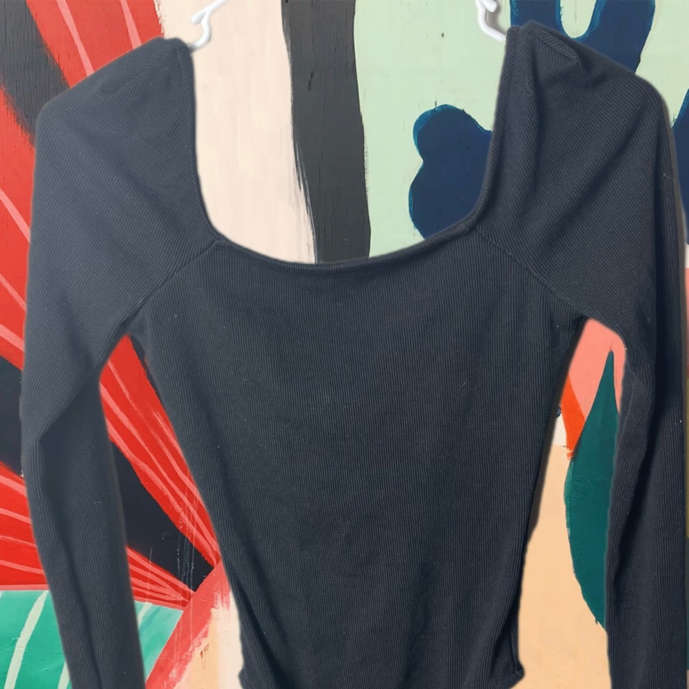 Sweater like body suit